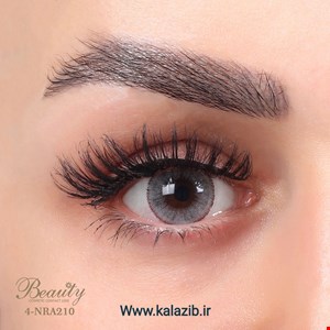 لنز رنگی فصلی بیوتی 500 ساعته، شماره 4 مدل NRA210 دور دار خاکستری